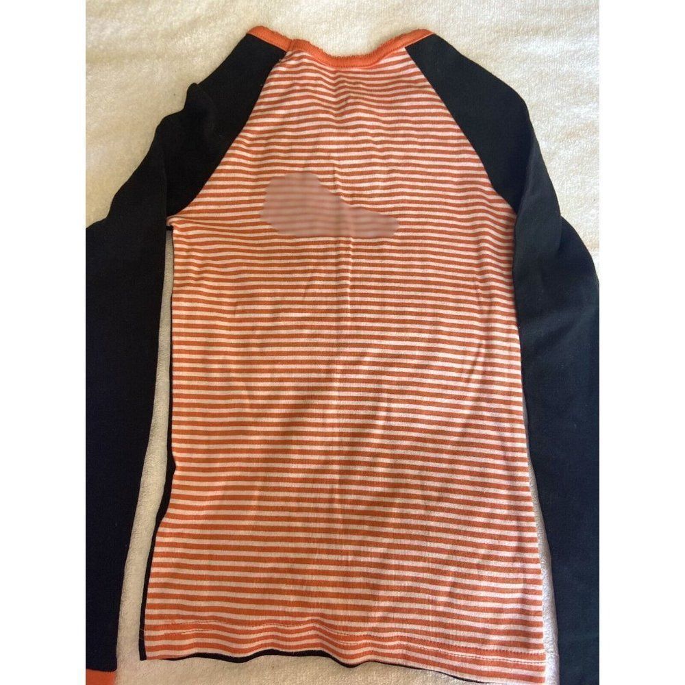 Komar Kids halloween long sleeve top shirt Black and Orange size 8 - Picture 4 of 6
